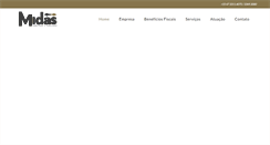 Desktop Screenshot of midascomex.com.br